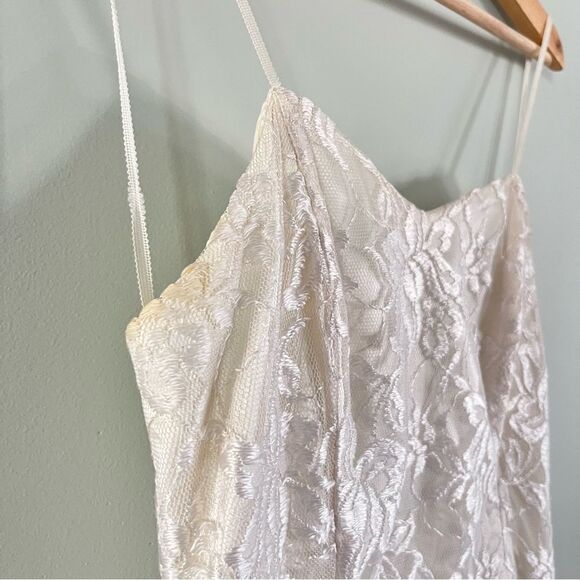 Roberta Of California Vintage 1980’s White Strapless Formal Dress - Picture 8 of 11